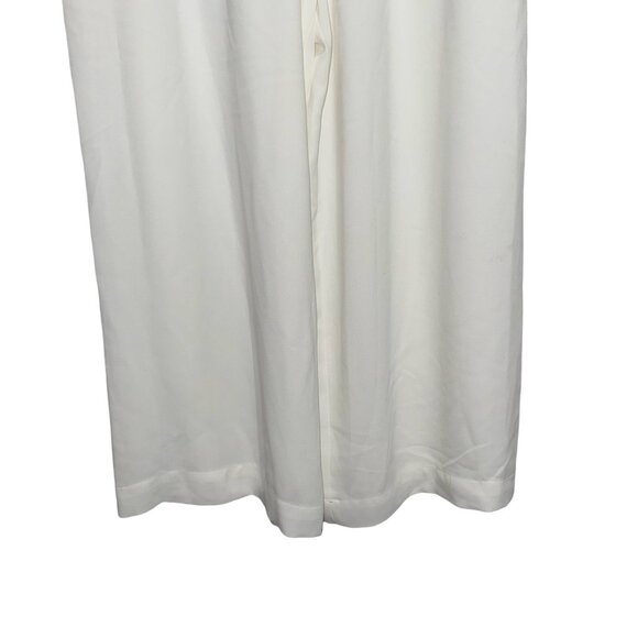 1. State Women's Wide Leg Elastic back Waist Soft Ecru Trousers Sz XL NWT - Picture 5 of 14